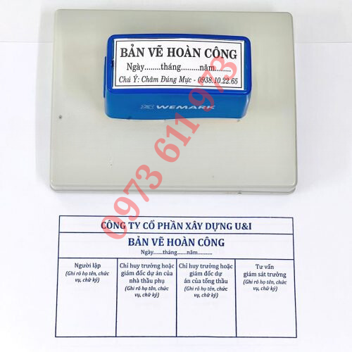 Con Dấu Hoàn Công Liền Mực